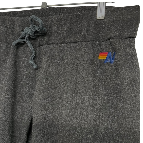 Aviator Nation Glider Black & White Color Block Joggers Women’s Medium - Picture 9 of 16